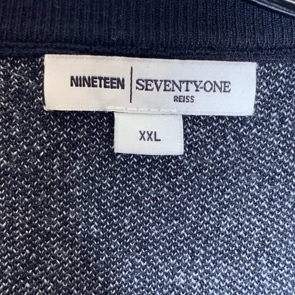 TIMELESS CASUAL Reiss Seventy one xxl wool sweater worn twice - Picture 2 of 3